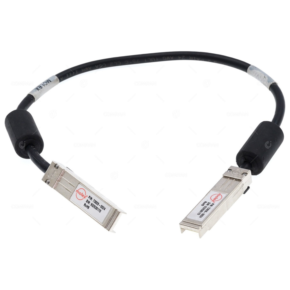 112-00084-NEW NETAPP MOLEX SFP TO SFP FC CABLE 0.5M 112-00084+A0, 73929-0024